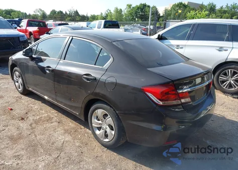 2013 Honda Civic Lx from USA, damaged, VIN 2HGFB2F56DH569344